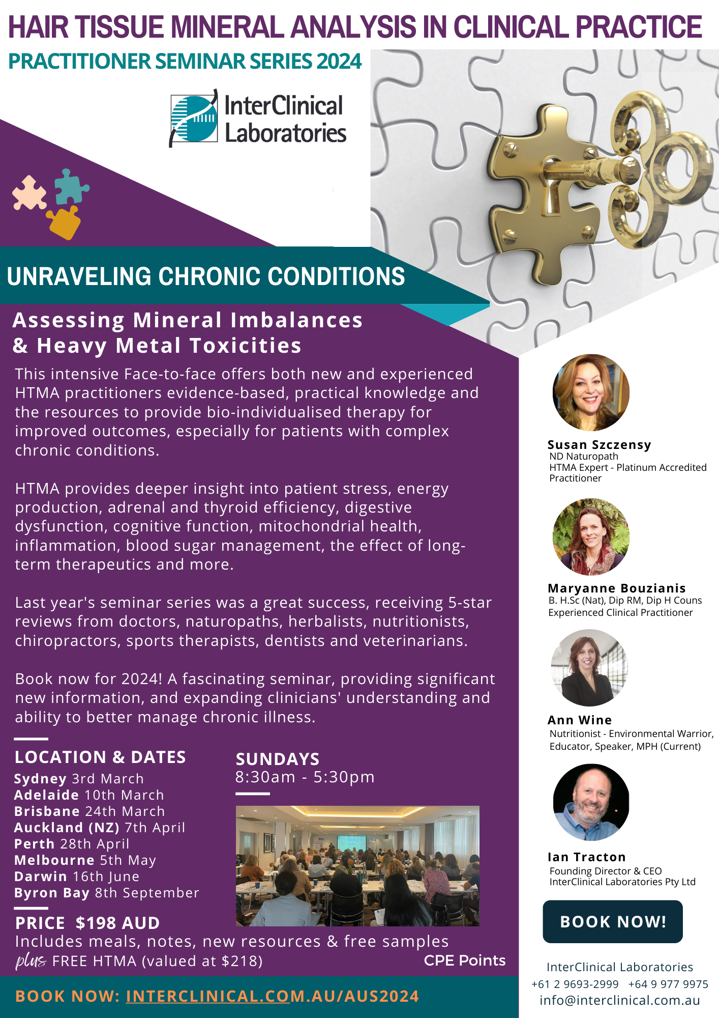 Practitioner Seminar Series 2024 INTERCLINICAL LABORATORIES PTY LTD